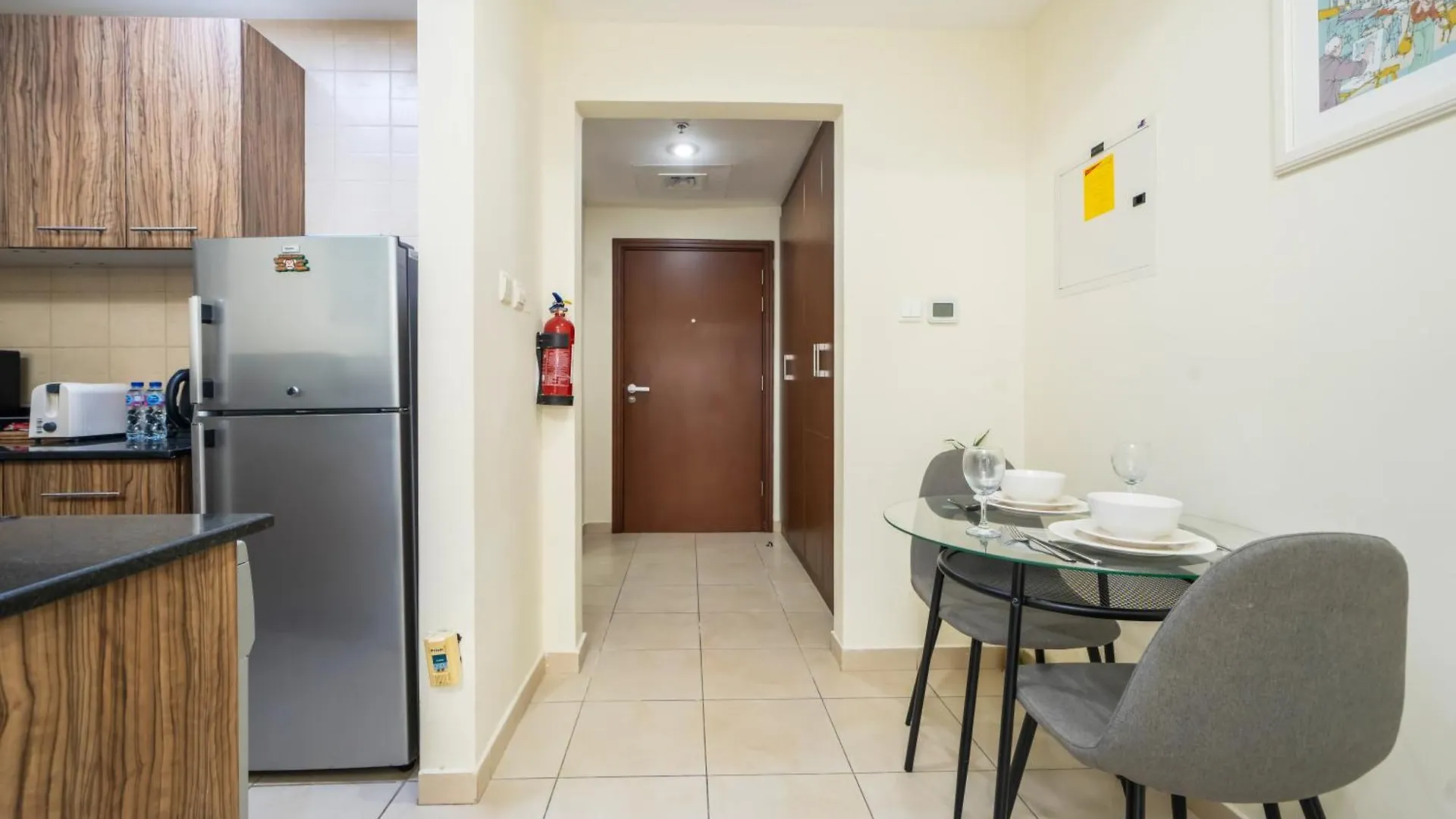 Elegant Studio Downtown 4Min Walk To Burj Khalifa Dubai Lägenhet
