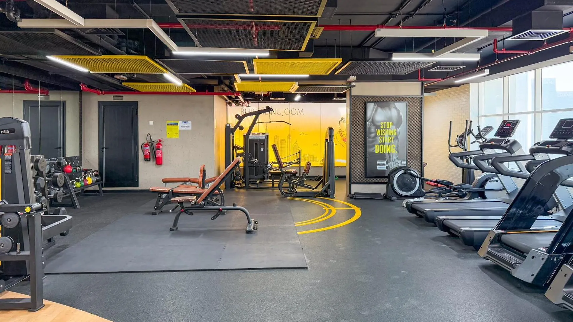 Lägenhet Elegant Studio Downtown 4Min Walk To Burj Khalifa Dubai